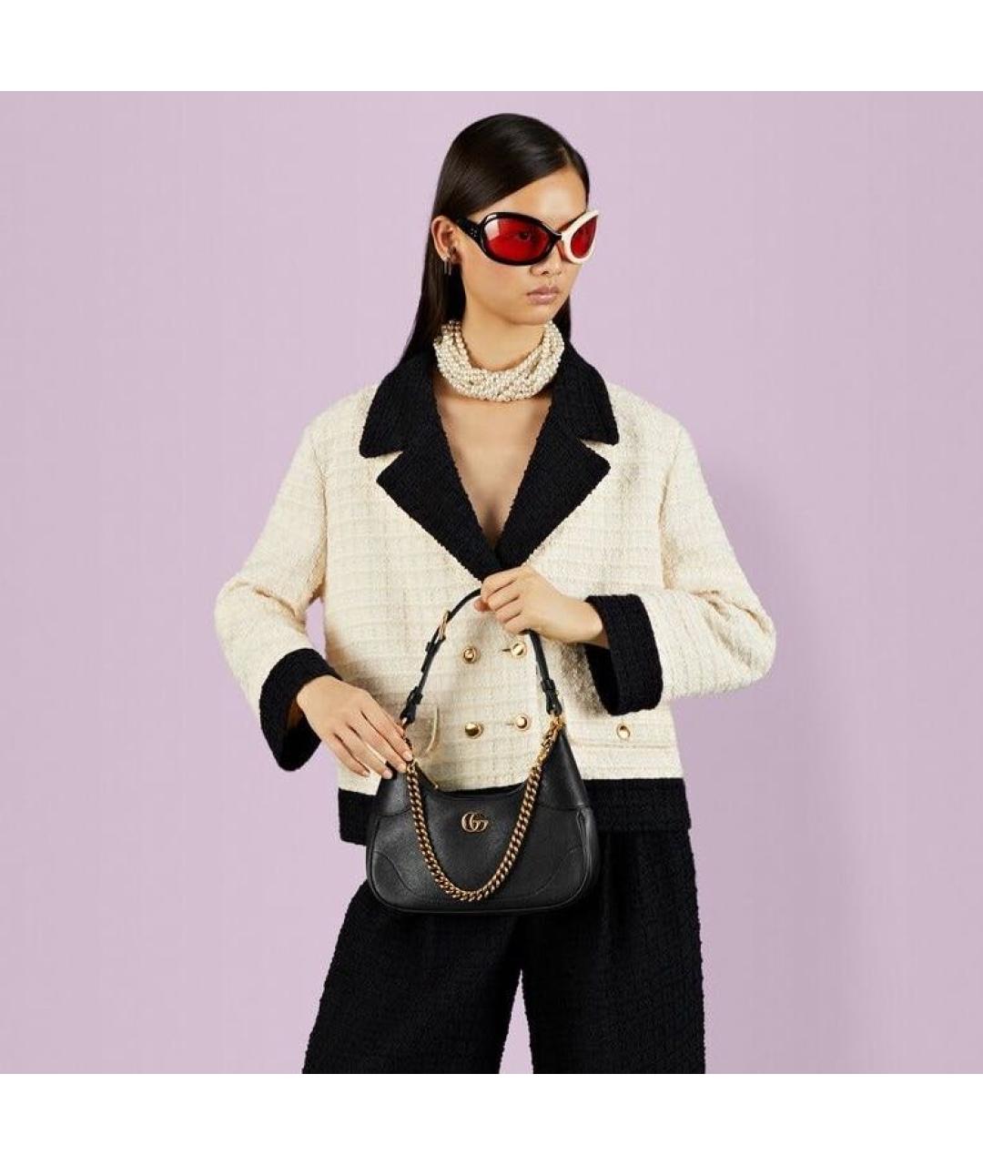 GUCCI Черная сумка с короткими ручками, фото 4