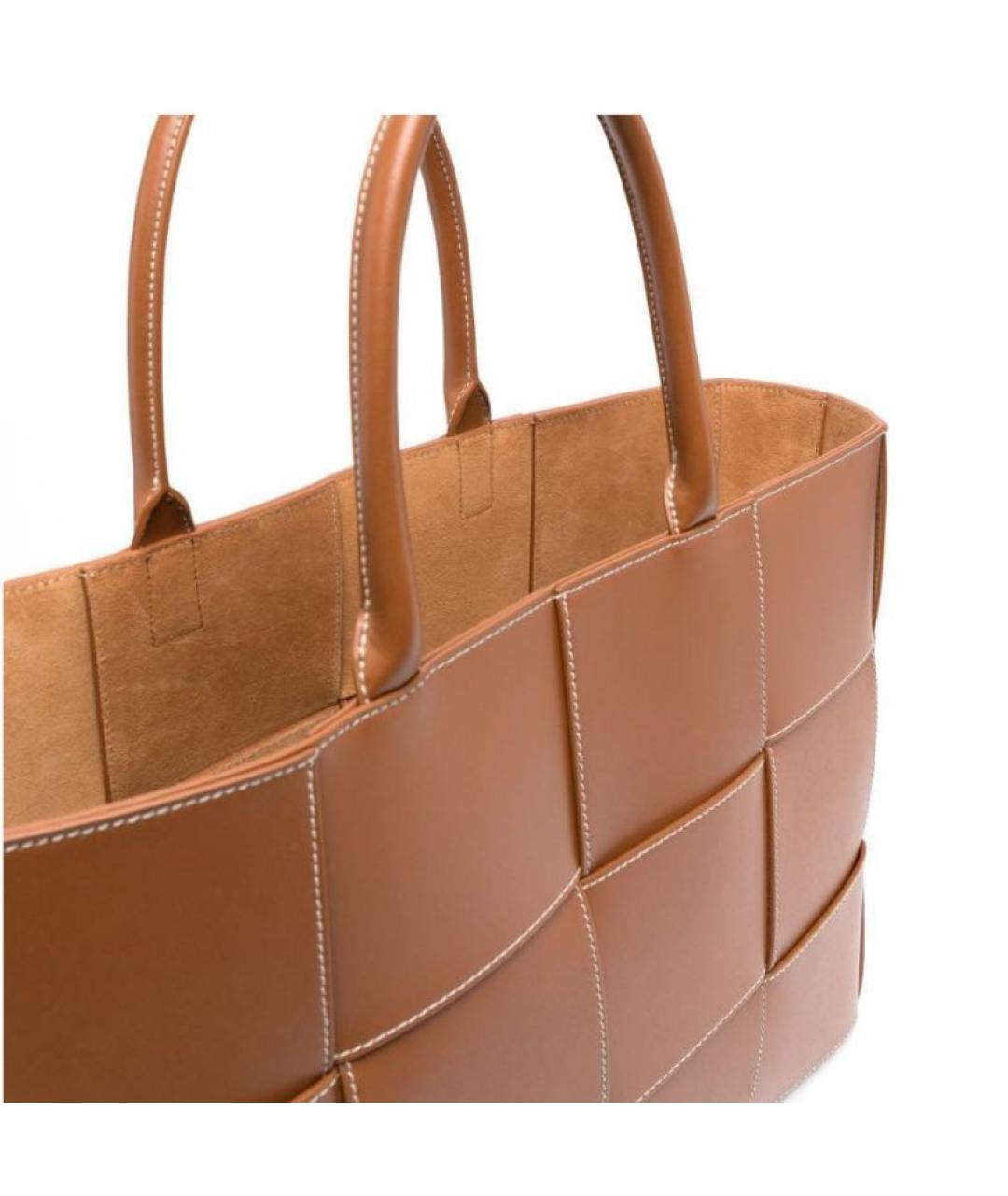 BOTTEGA VENETA Кожаная сумка тоут, фото 3
