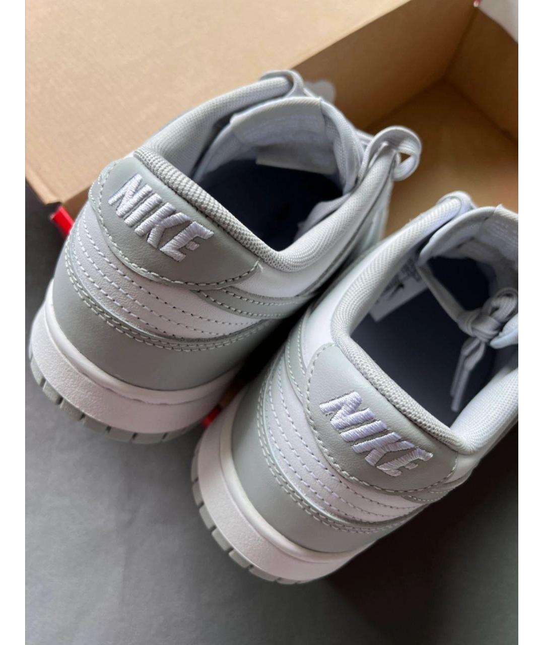 NIKE Серые низкие кроссовки / кеды, фото 4
