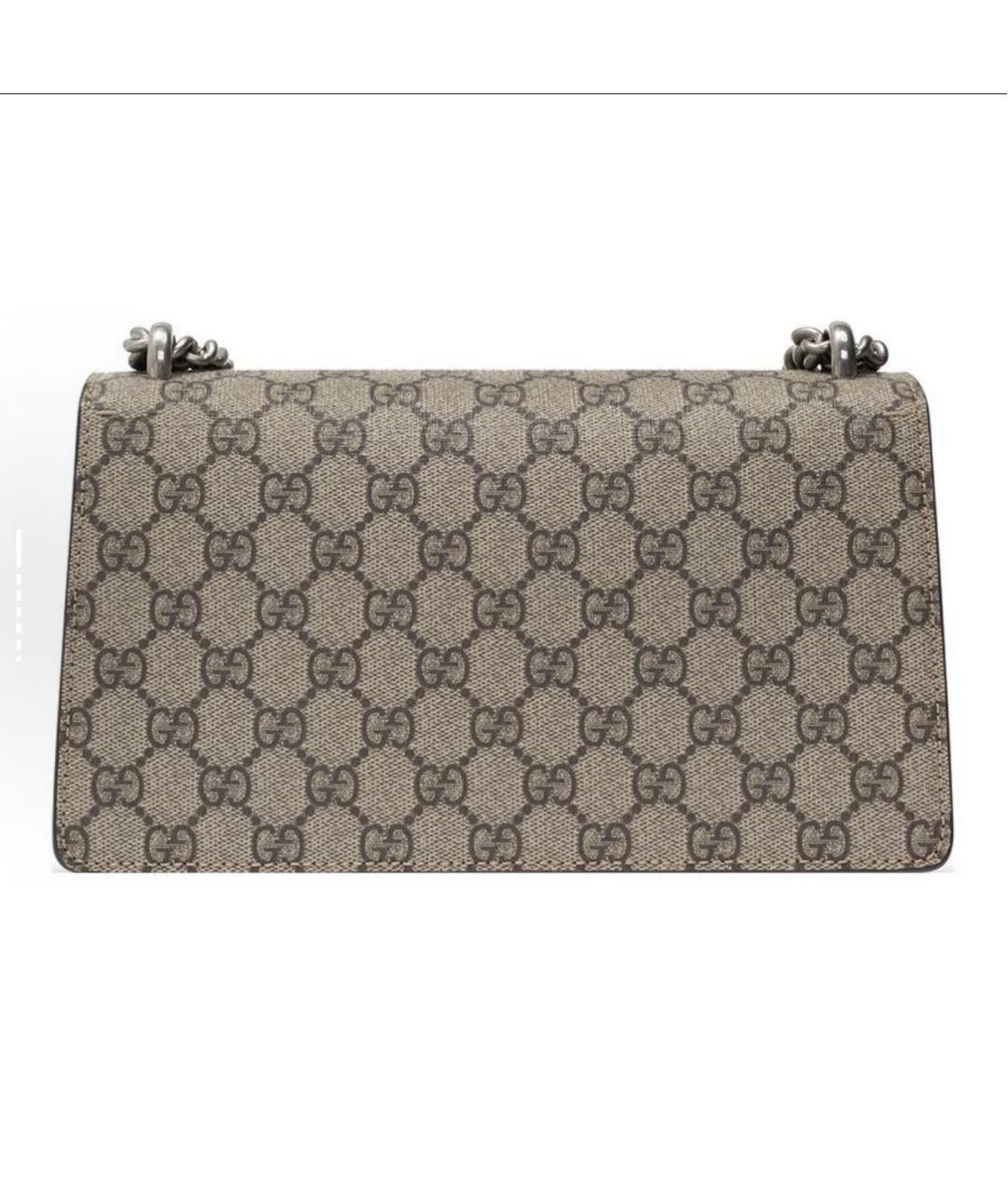 GUCCI Коричневая сумка через плечо, фото 3