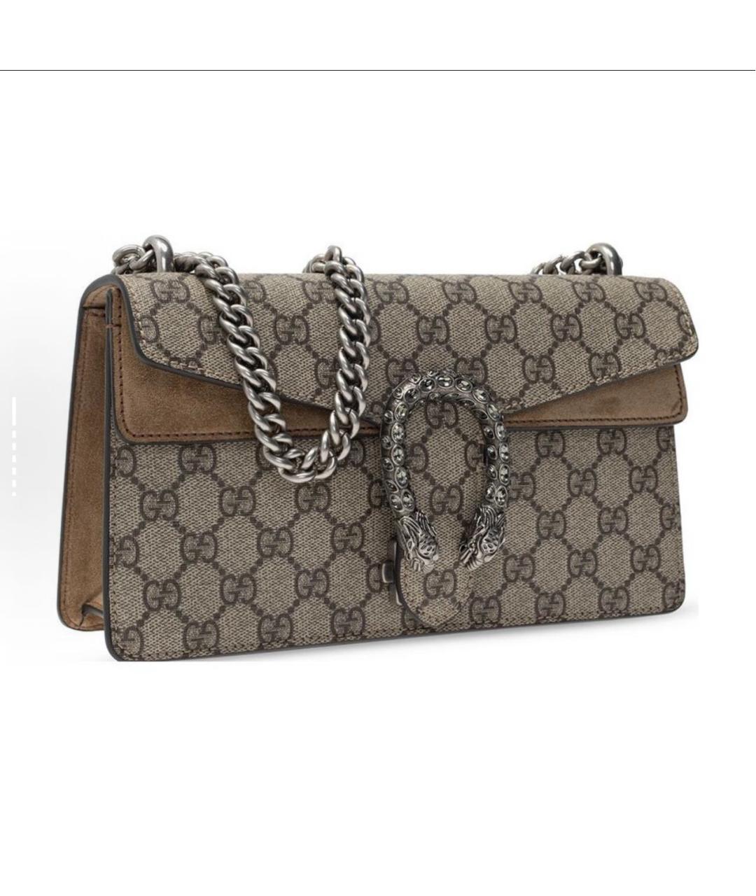 GUCCI Коричневая сумка через плечо, фото 2