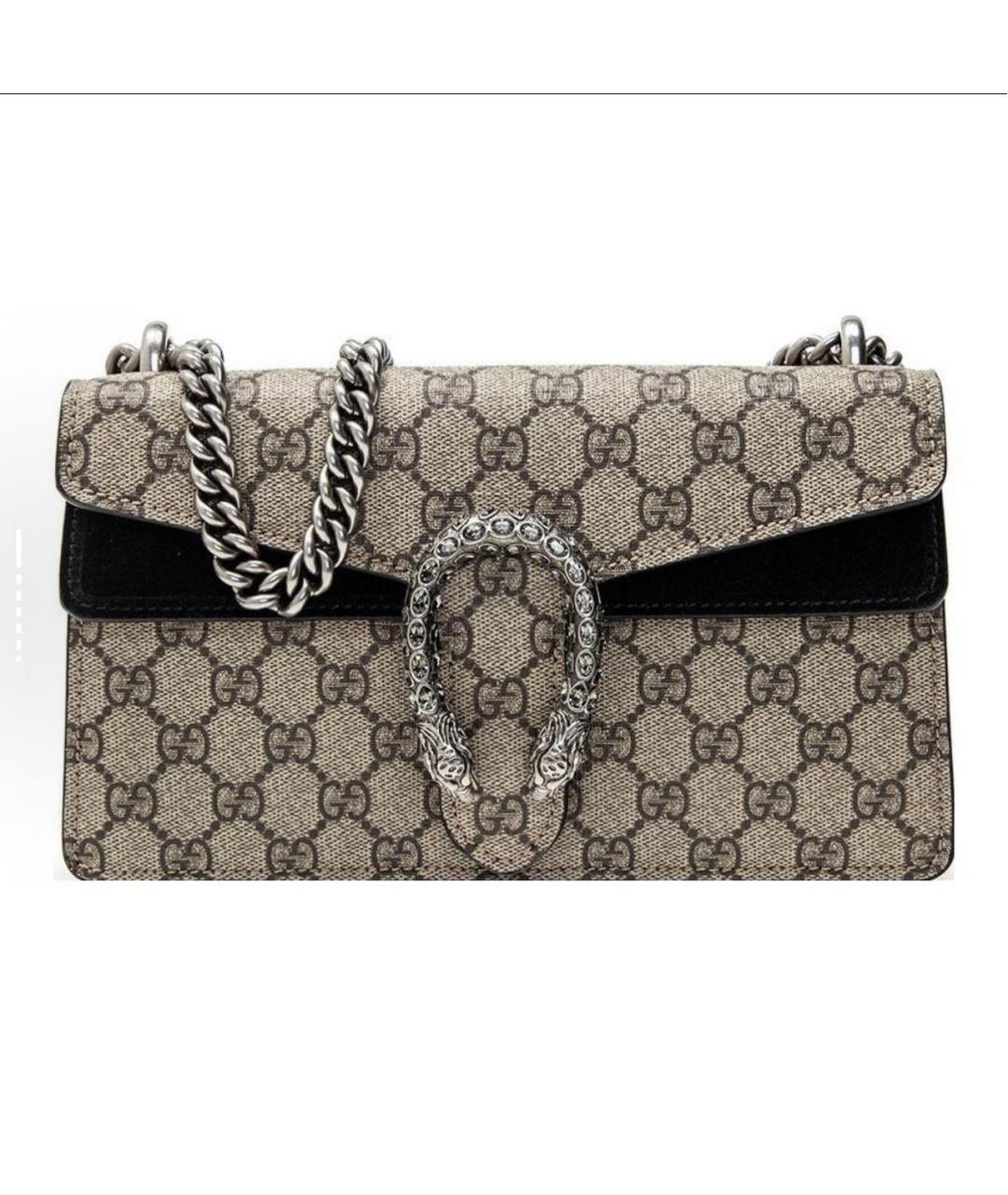 GUCCI Черная сумка через плечо, фото 6