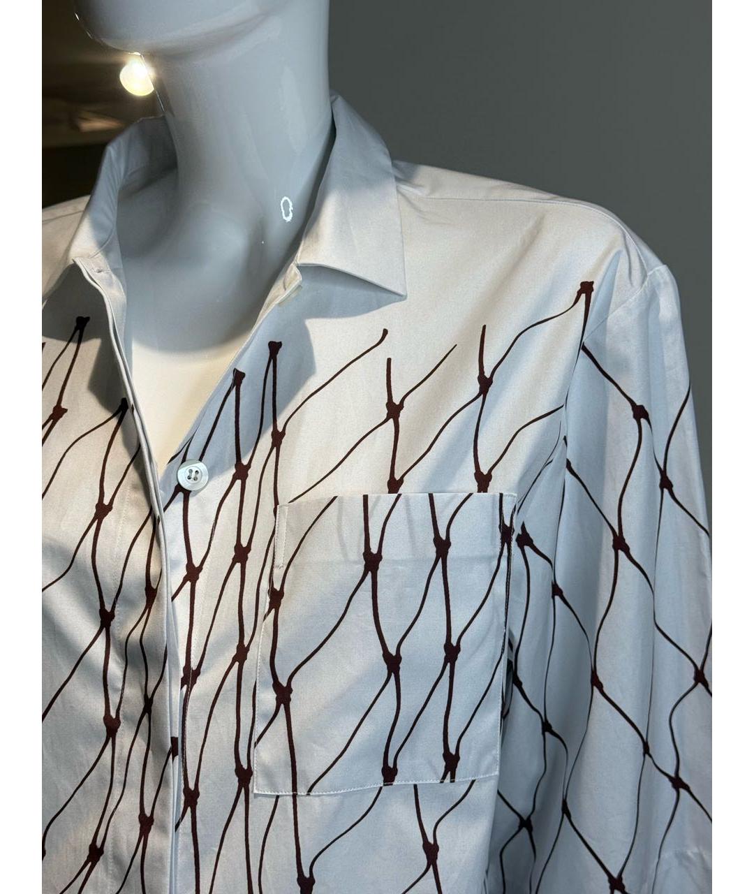 DRIES VAN NOTEN Белое хлопковое повседневное платье, фото 2
