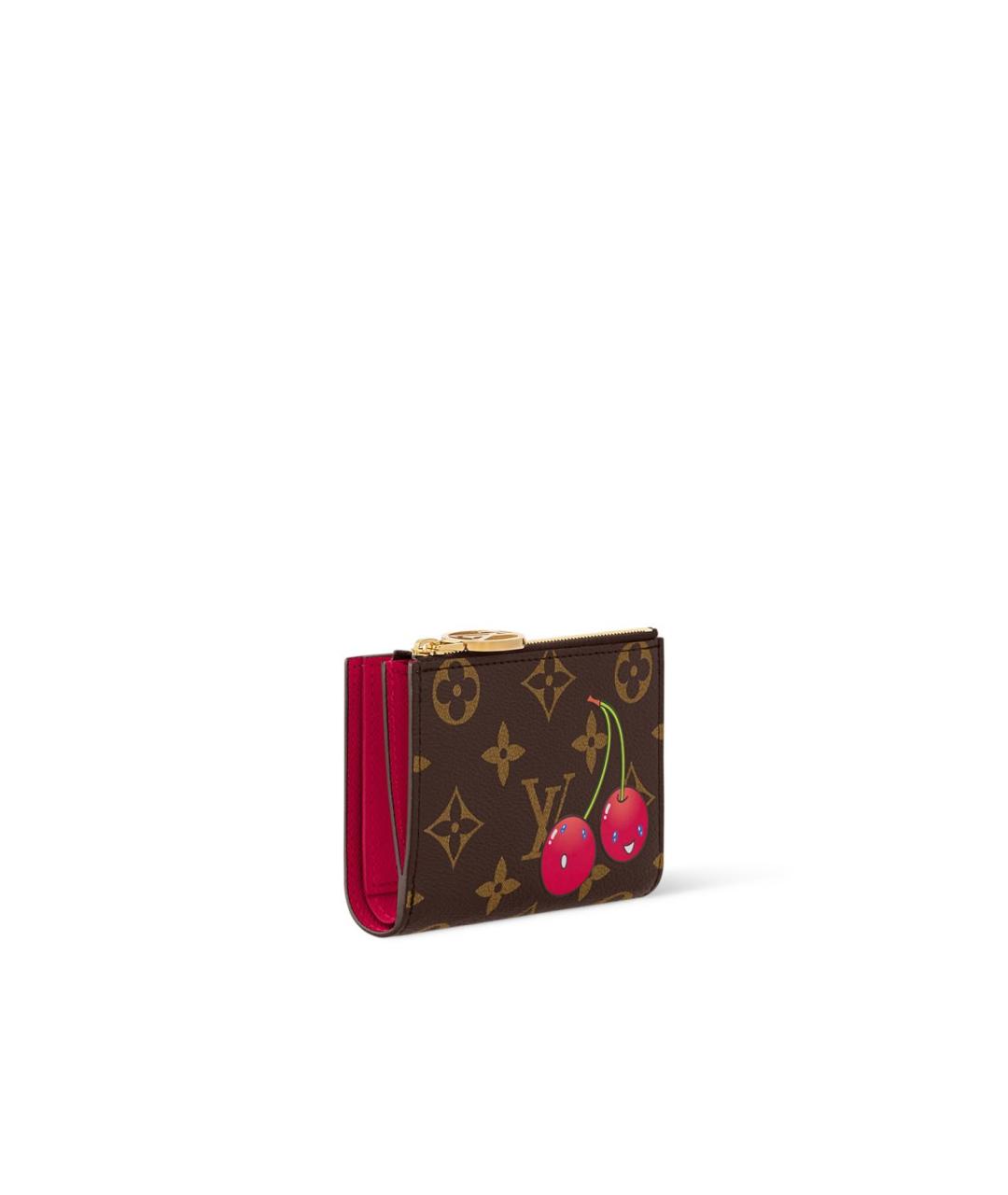 LOUIS VUITTON Коричневый кошелек, фото 2