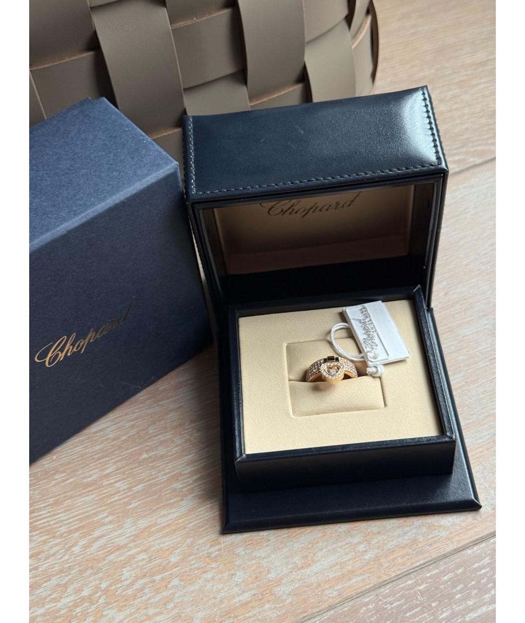 CHOPARD Золотое кольцо из розового золота, фото 5