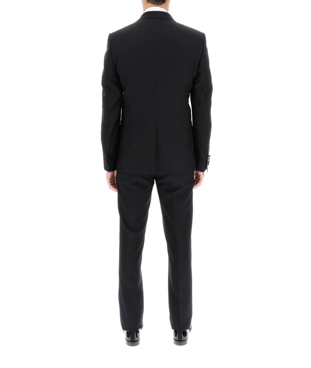 DOLCE&GABBANA Черный классический костюм, фото 3