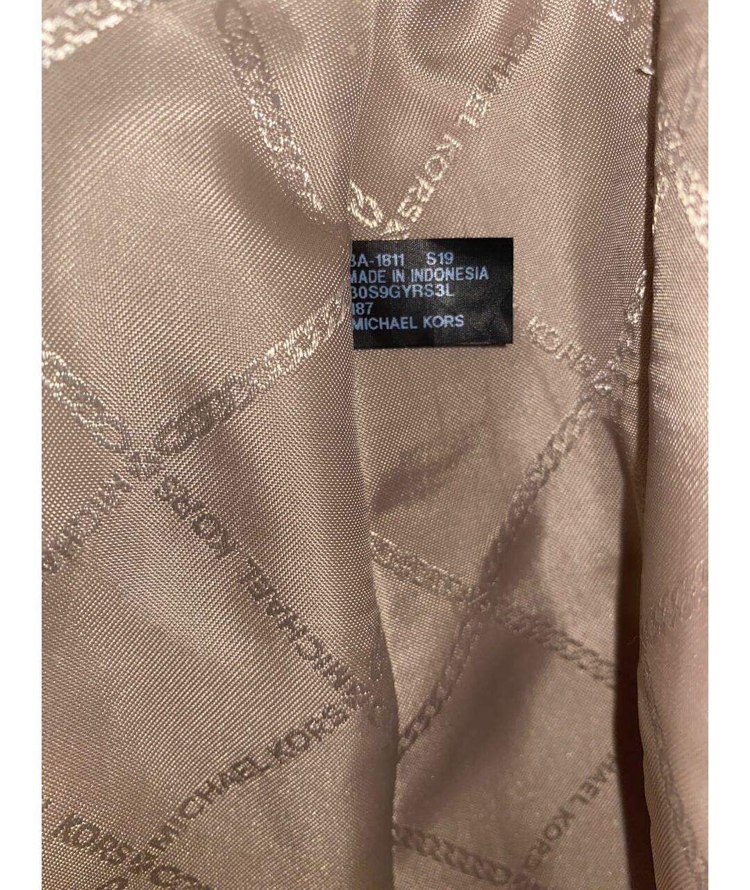 MICHAEL KORS Розовая сумка тоут из искусственной кожи, фото 6