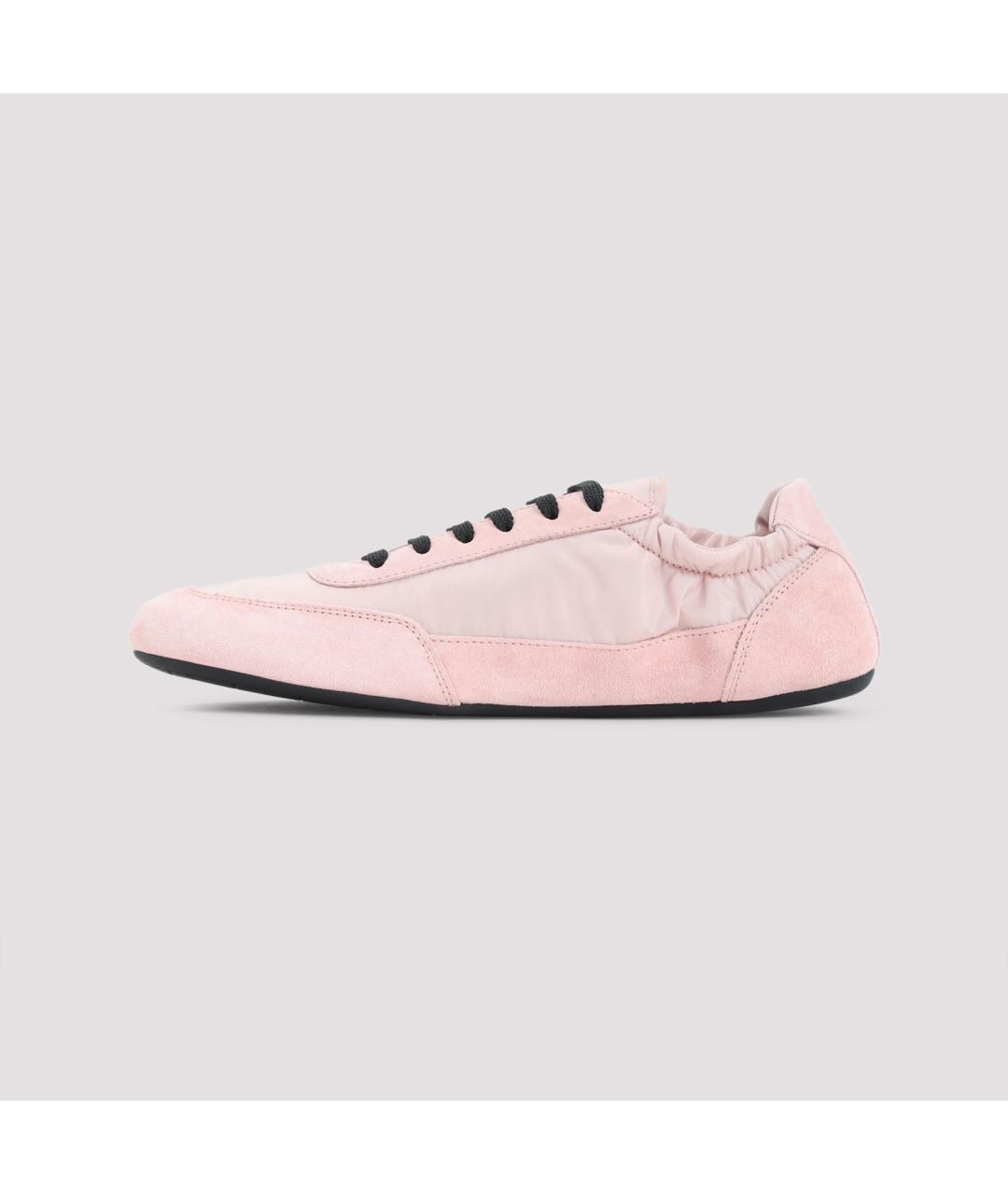 PRADA Розовые кроссовки, фото 3