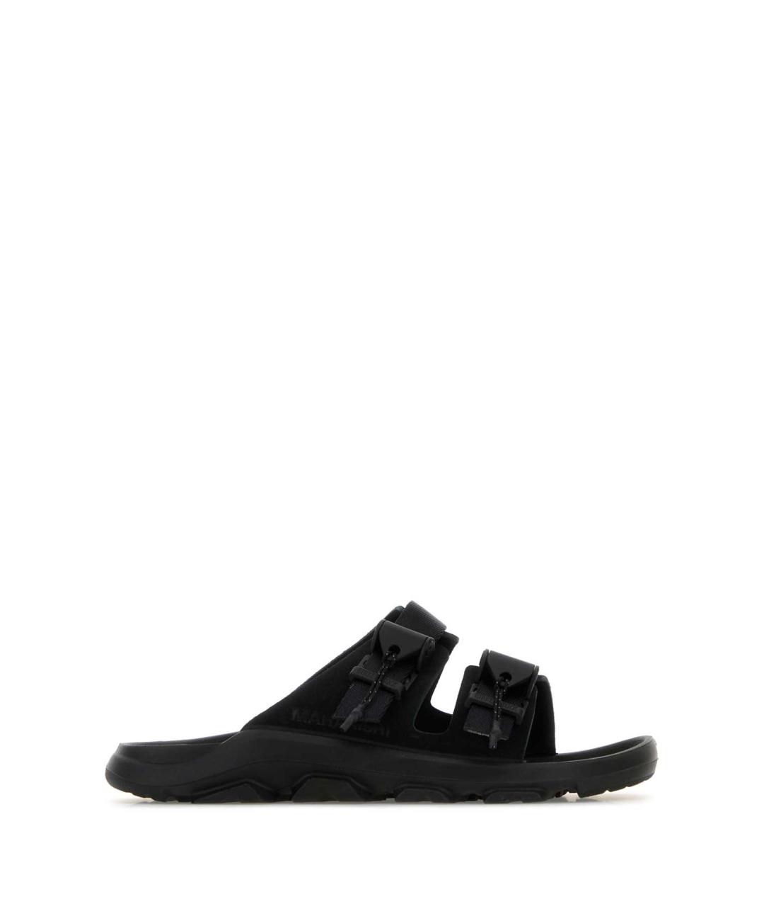BIRKENSTOCK Черные замшевые сандалии, фото 1