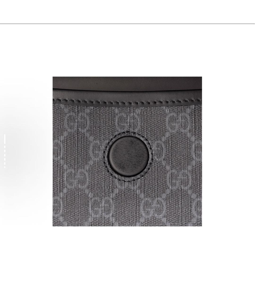 GUCCI Черная поясная сумка, фото 5