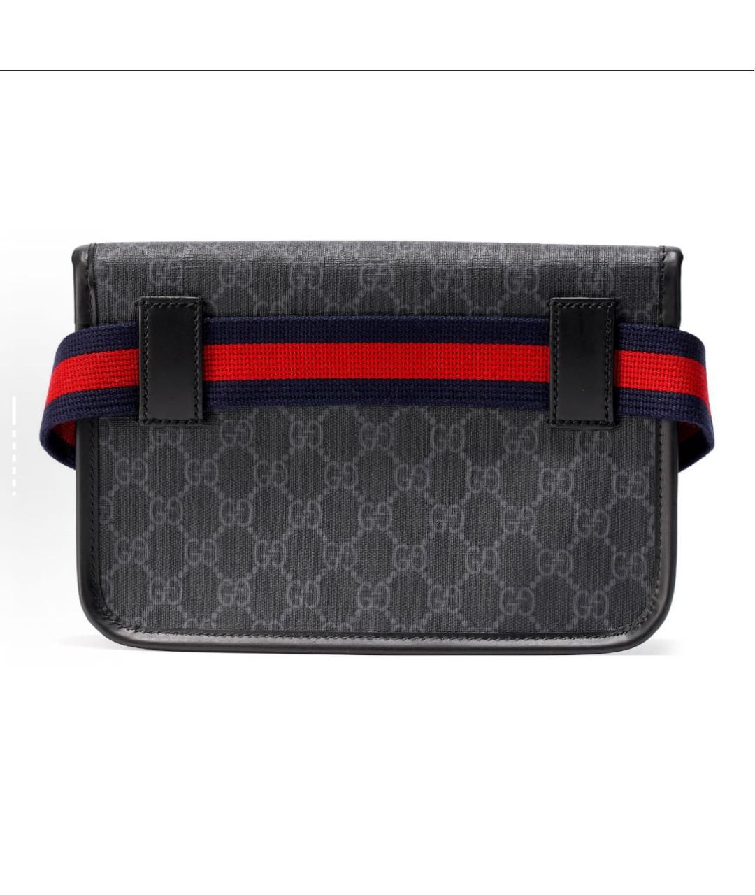 GUCCI Черная поясная сумка, фото 3