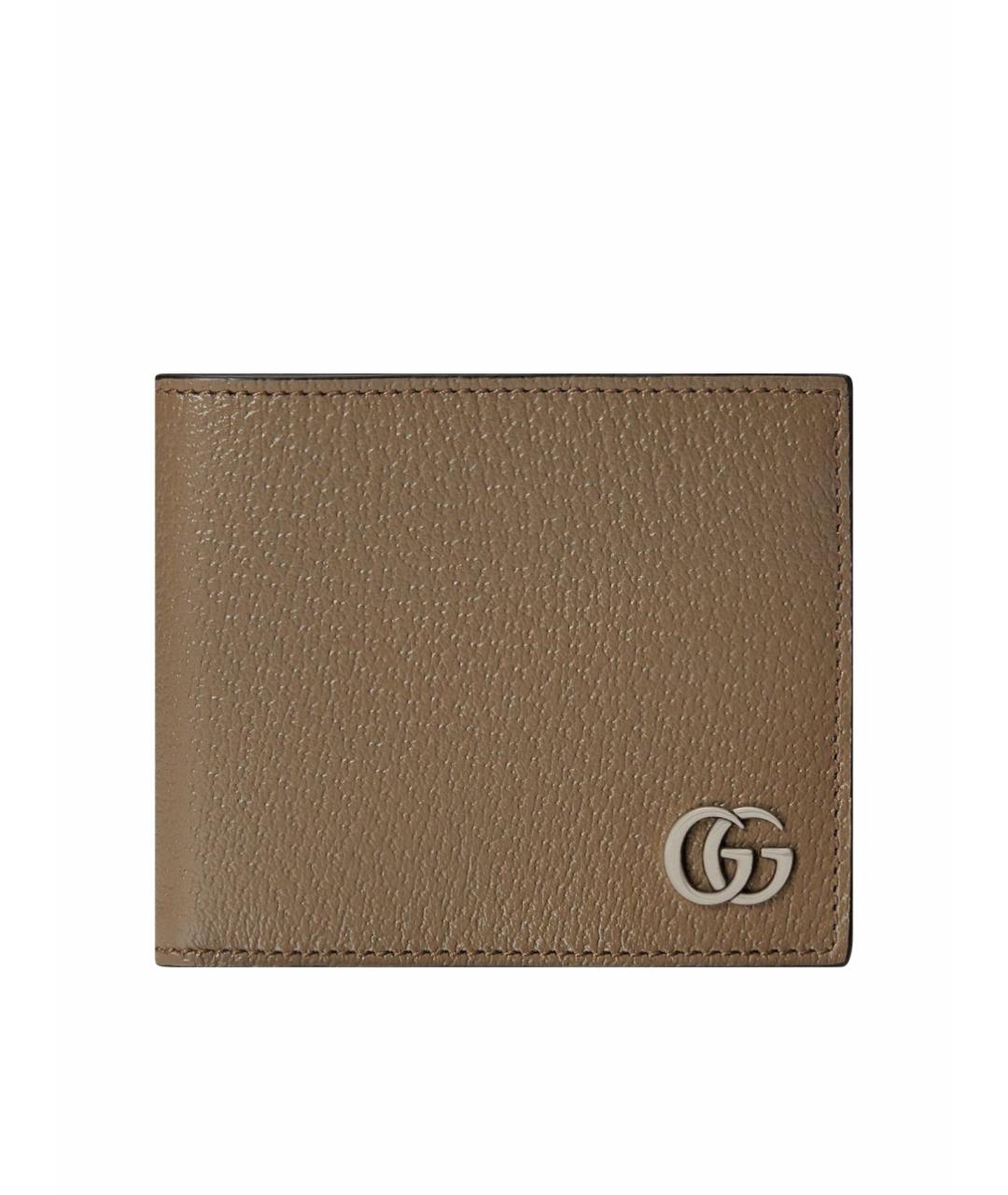 GUCCI Коричневый кожаный кошелек, фото 1