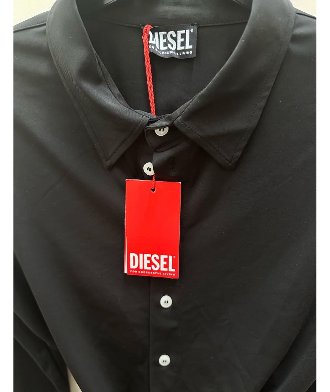 DIESEL Черная рубашка, фото 5