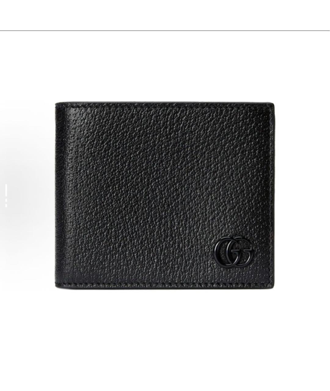 GUCCI Черный кожаный кошелек, фото 7