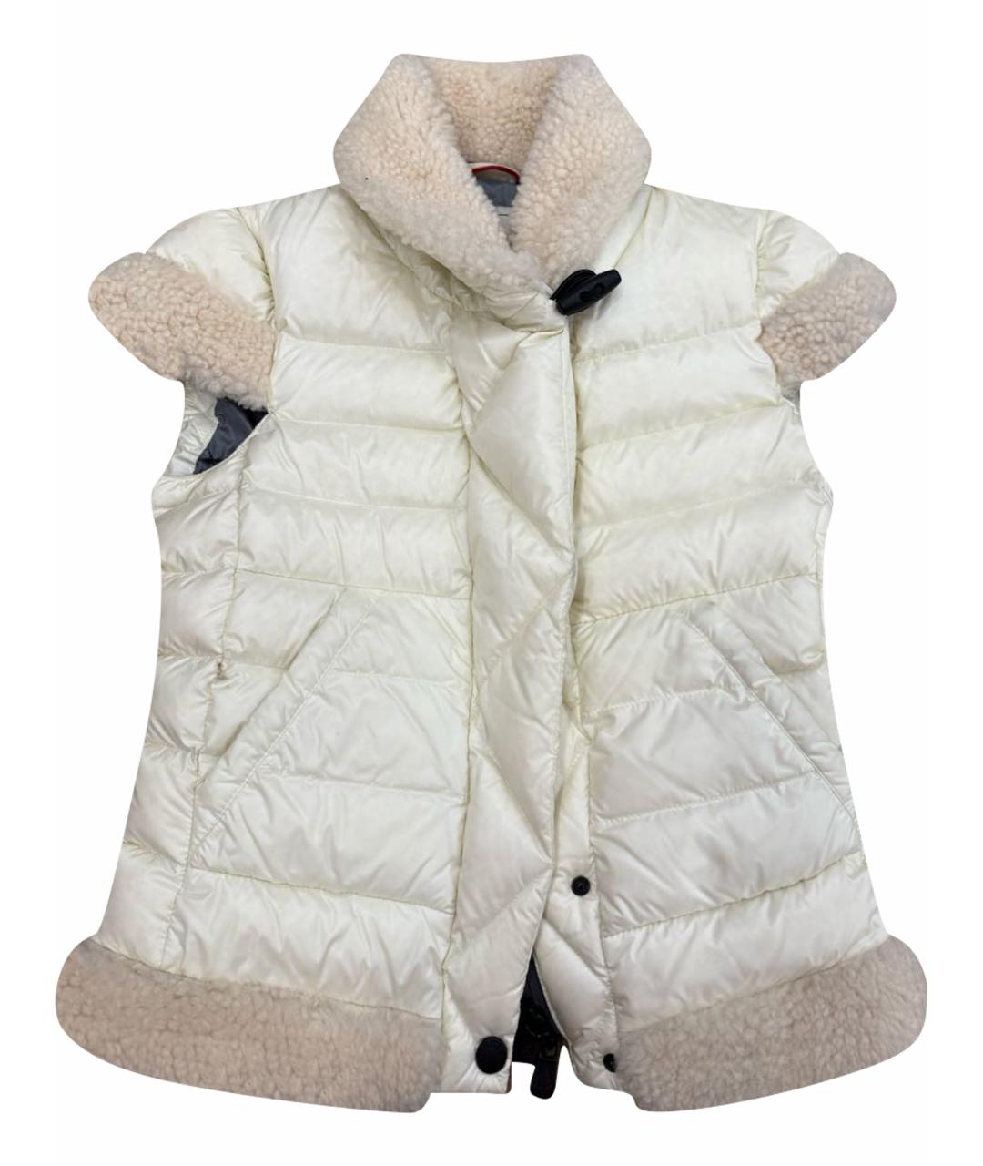 MONCLER Белый жилет, фото 1