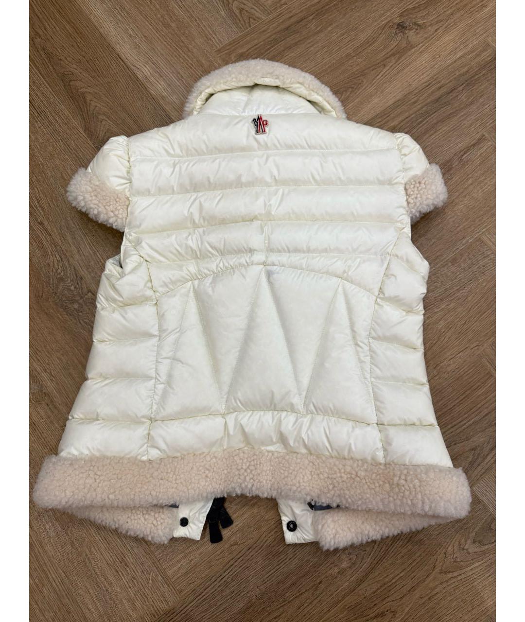 MONCLER Белый жилет, фото 2