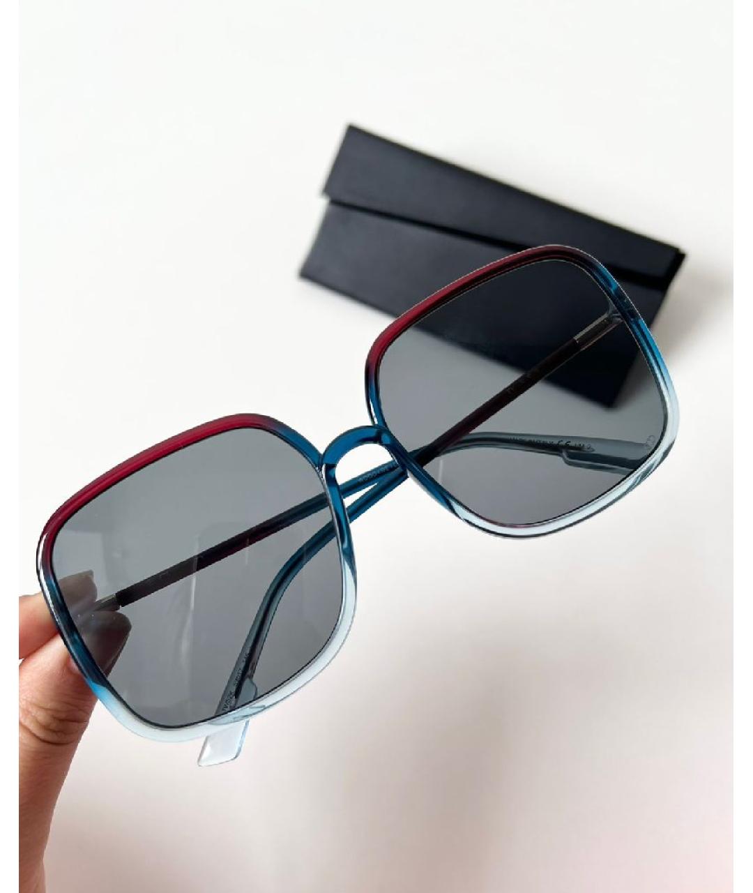 CHRISTIAN DIOR Мульти пластиковые солнцезащитные очки, фото 5