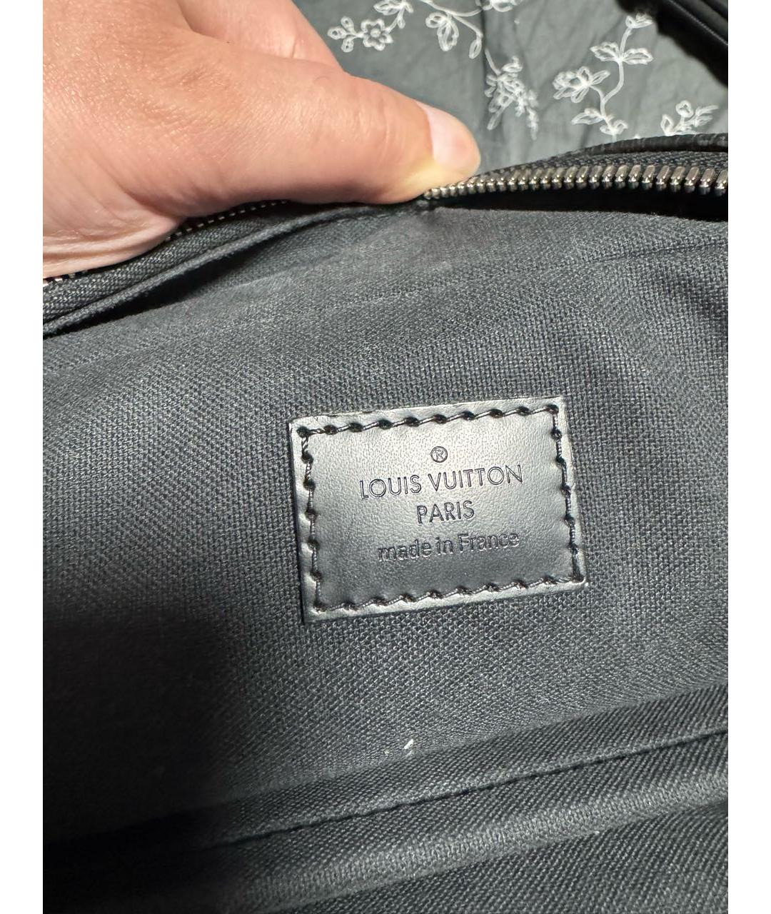 LOUIS VUITTON Серый портфель, фото 6