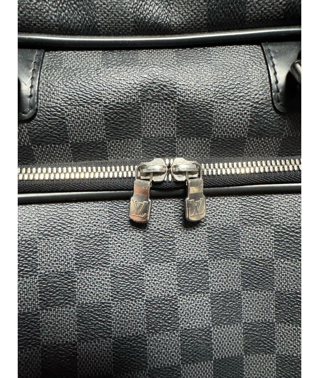 LOUIS VUITTON Серый портфель, фото 4