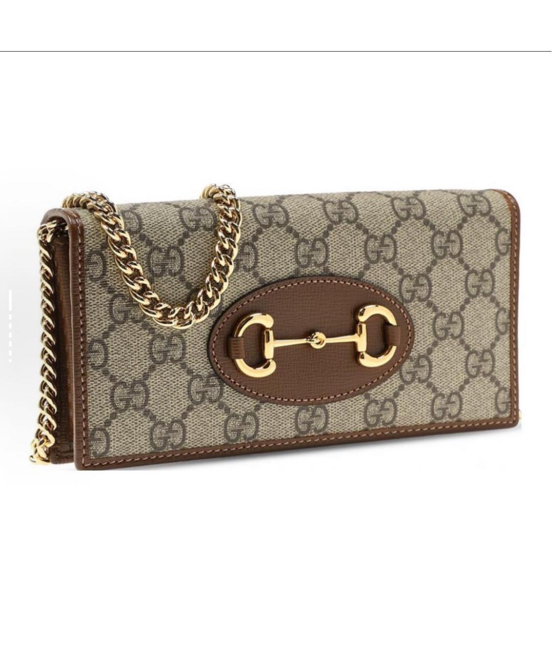 GUCCI Коричневая сумка через плечо, фото 2
