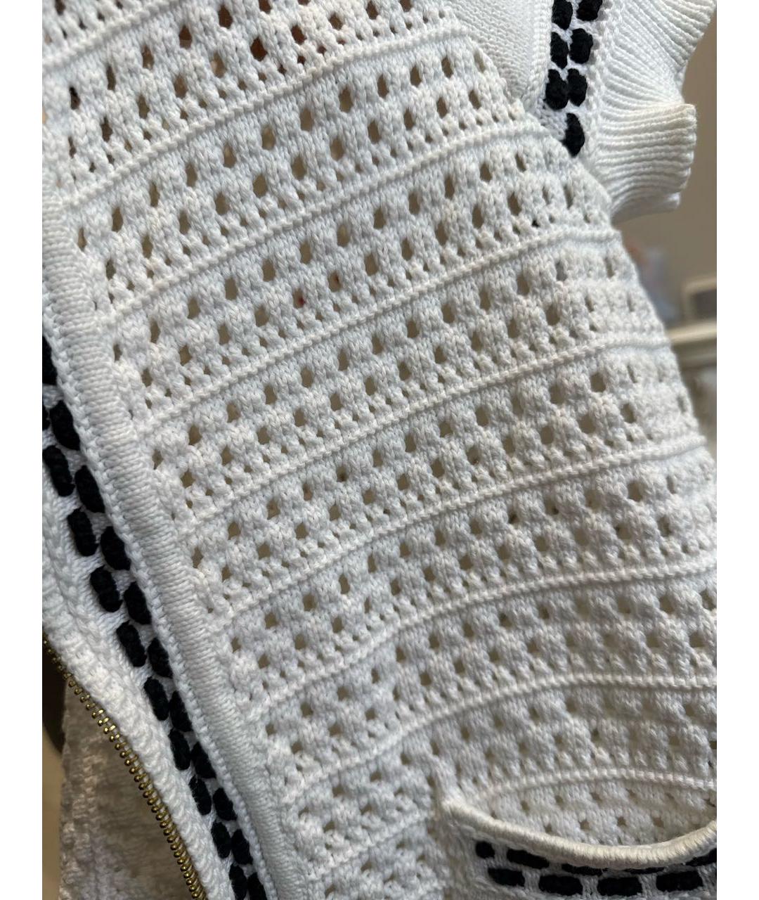 RED VALENTINO Белый полиэстеровый костюм с юбками, фото 4