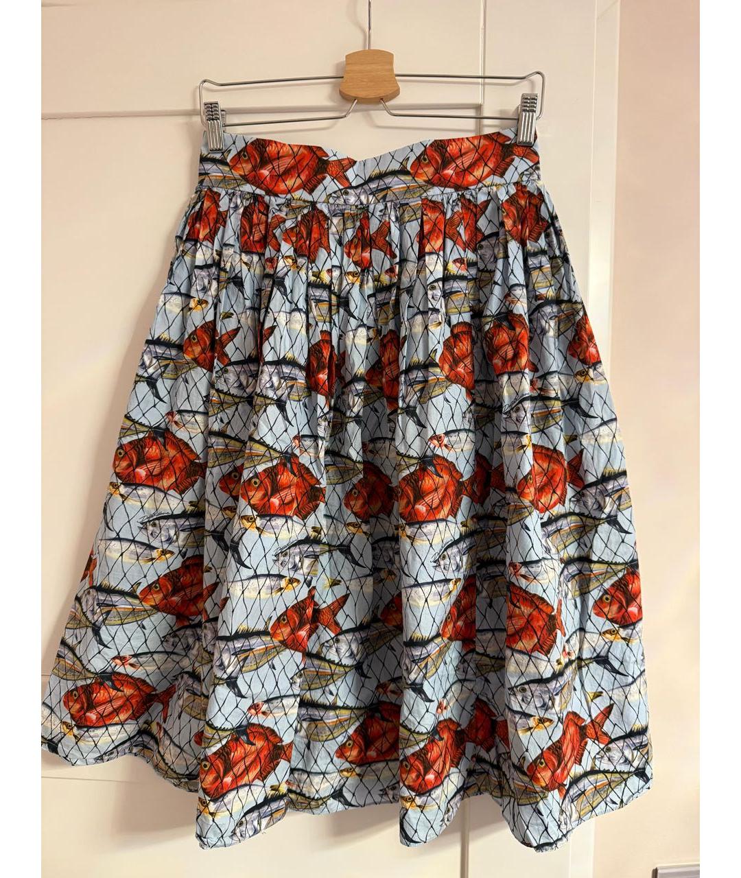 DOLCE&GABBANA Мульти юбка миди, фото 4