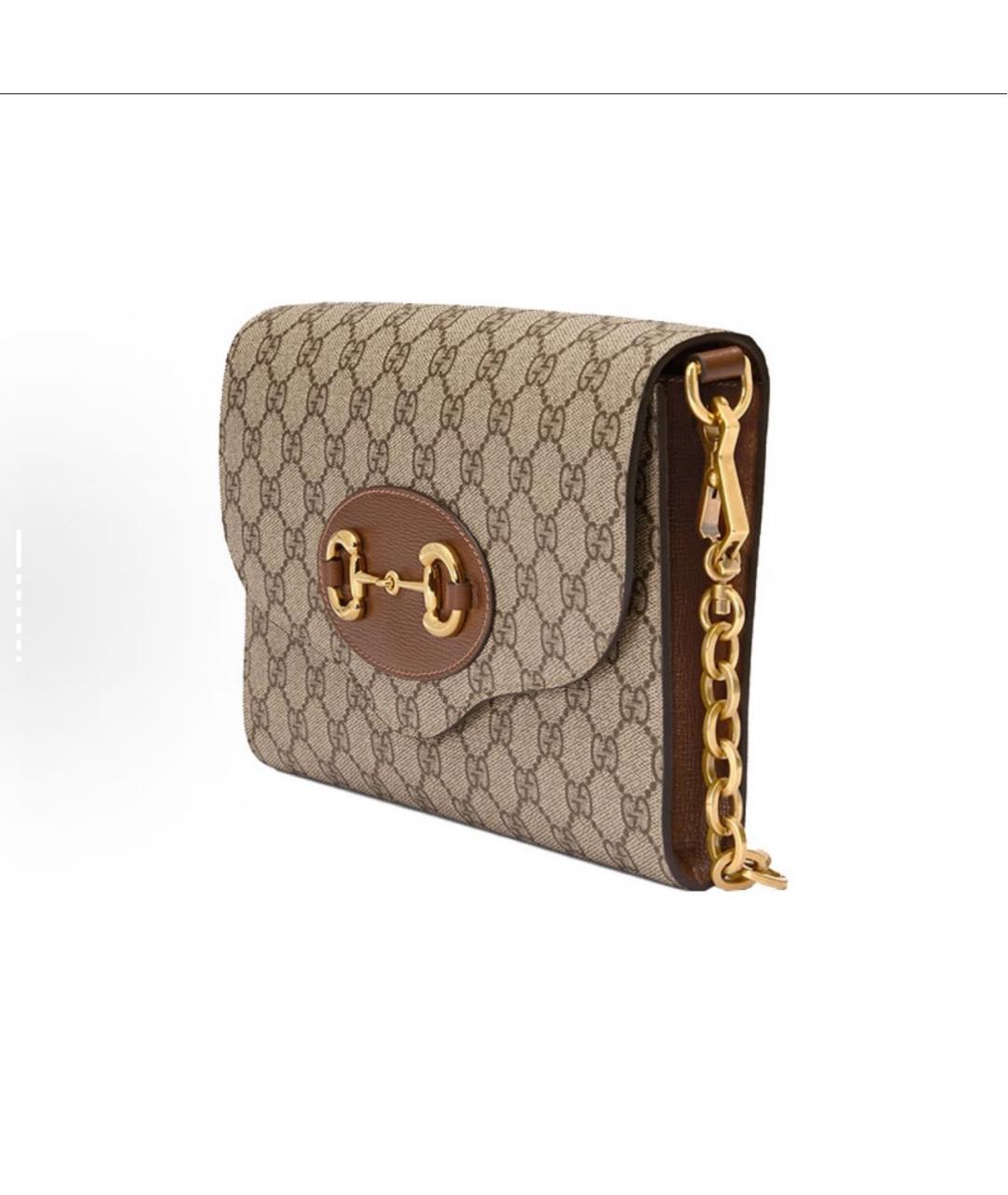 GUCCI Коричневая сумка через плечо, фото 2