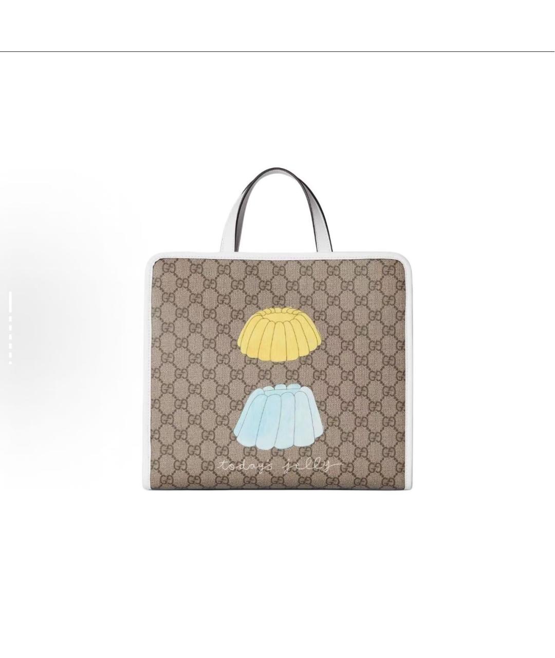 GUCCI Коричневая сумка тоут, фото 4