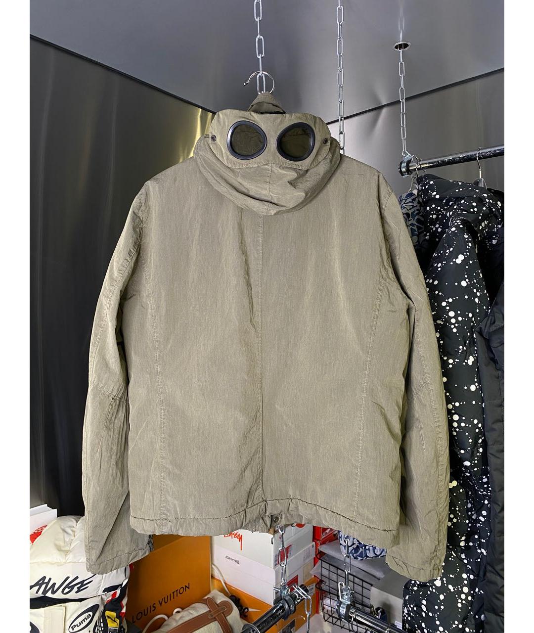 CP COMPANY Хаки хлопковая куртка, фото 3