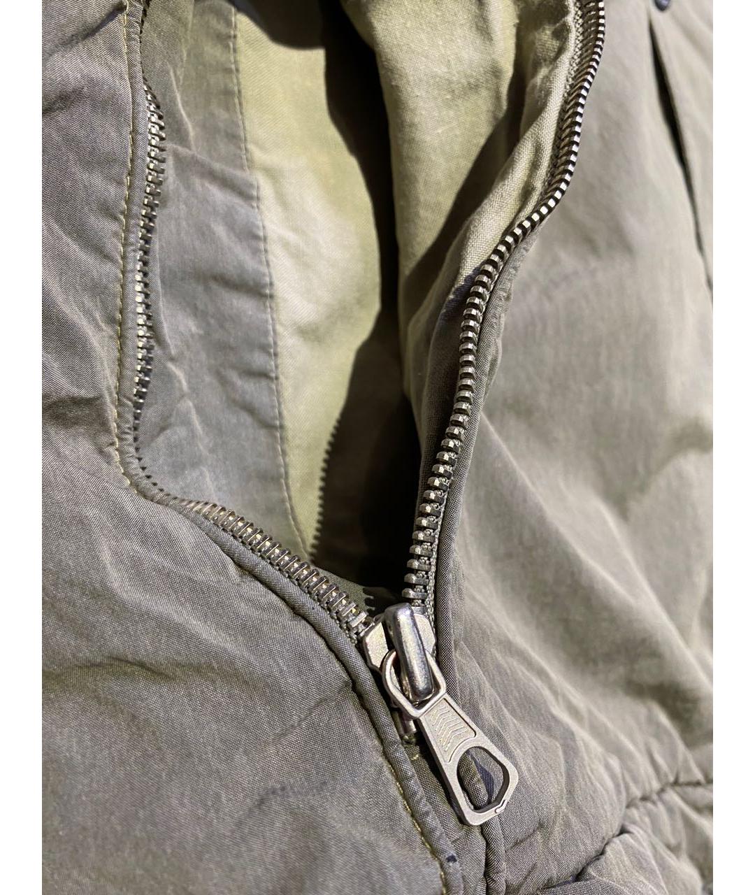 CP COMPANY Хаки хлопковая куртка, фото 7