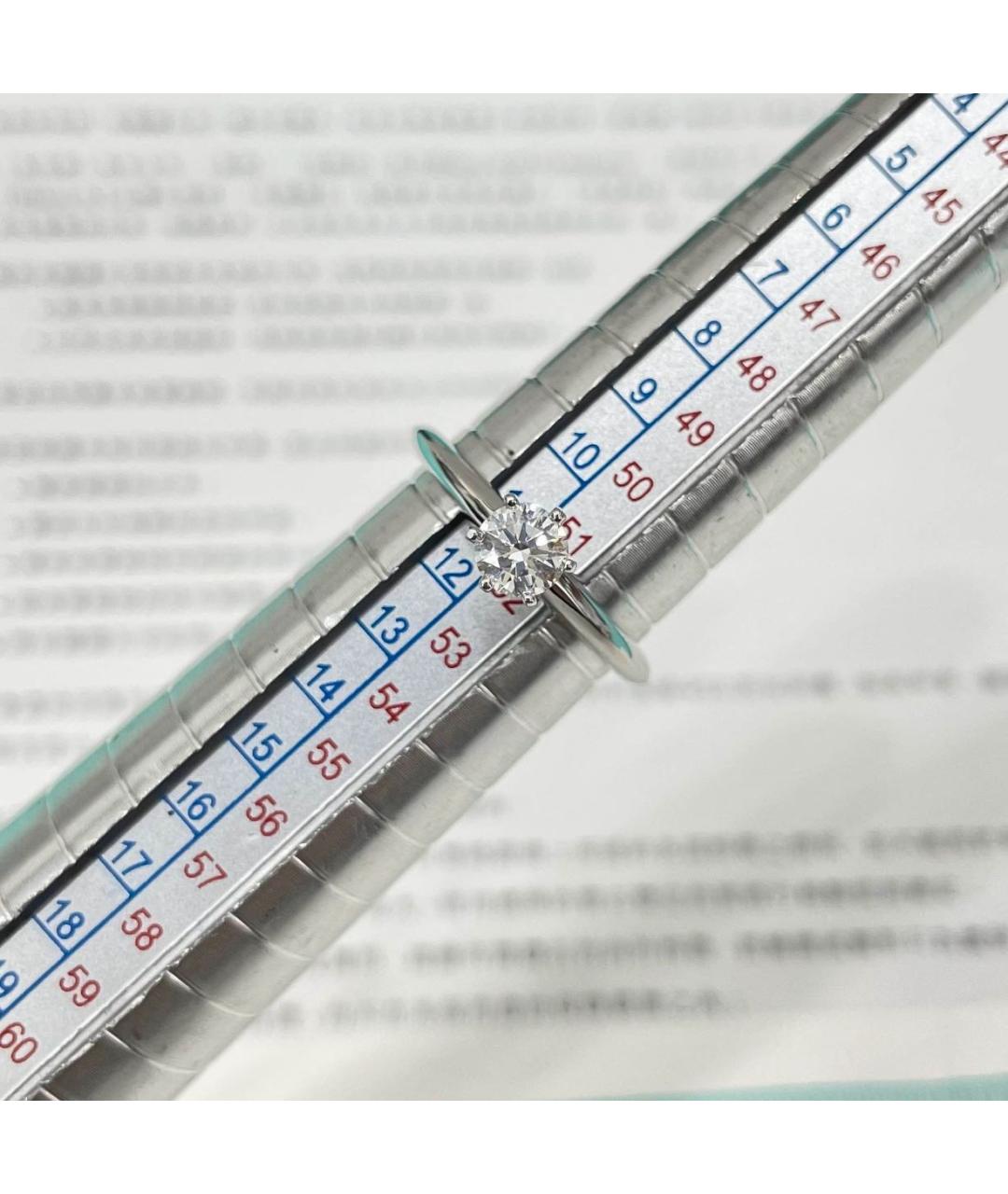 TIFFANY&CO Платиновое кольцо, фото 4