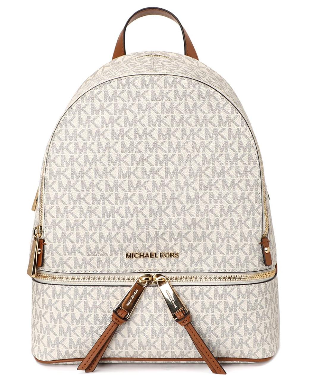 MICHAEL KORS Бежевый рюкзак из искусственной кожи, фото 1