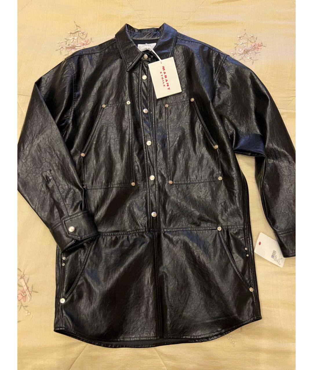 ISABEL MARANT ETOILE Черное полиэстеровое коктейльное платье, фото 3