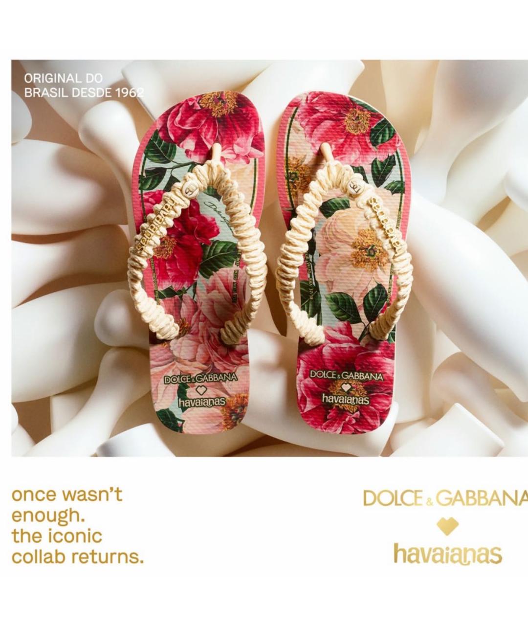 DOLCE&GABBANA Мульти резиновые шлепанцы, фото 2