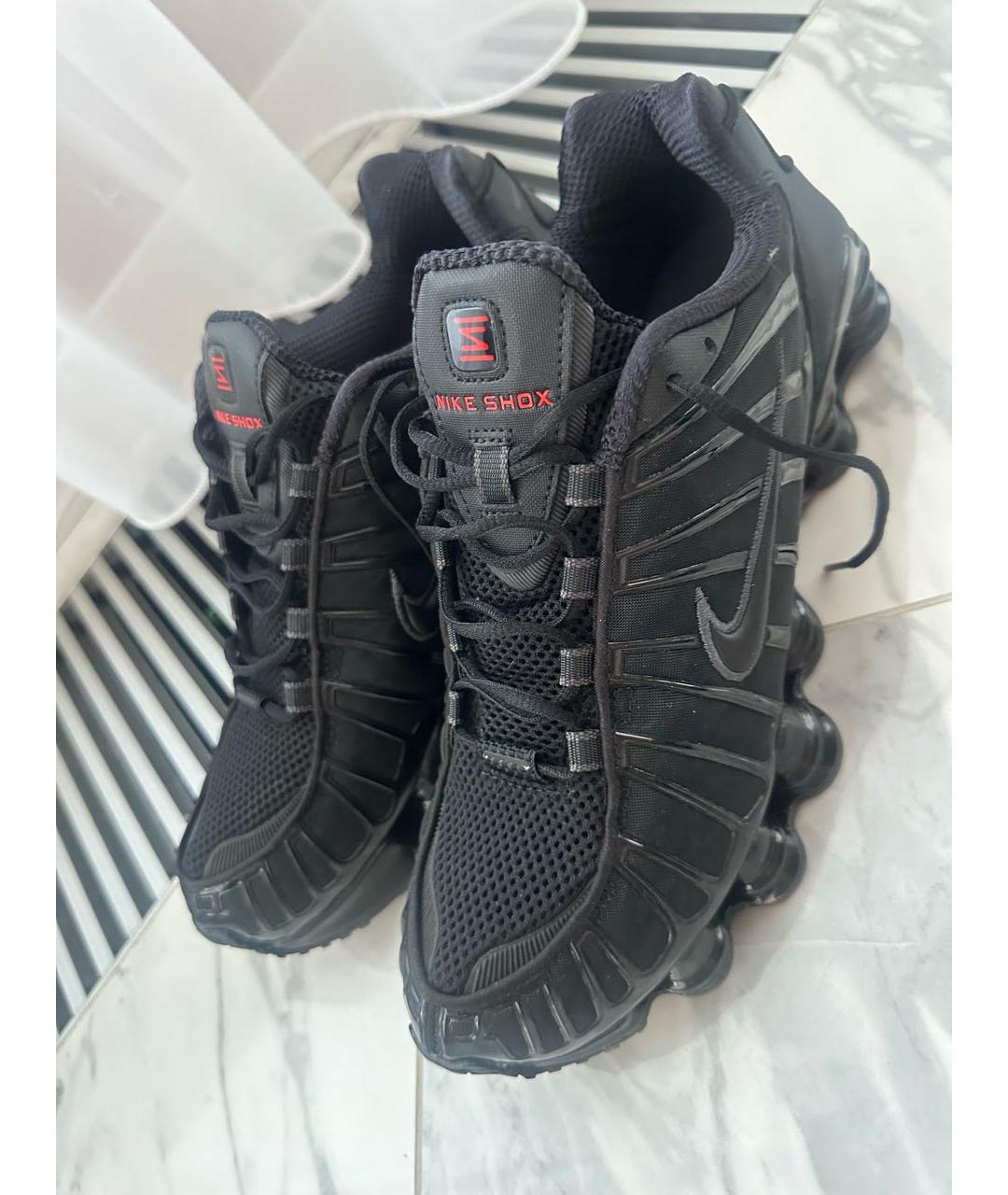 NIKE Черные высокие кроссовки / кеды, фото 5