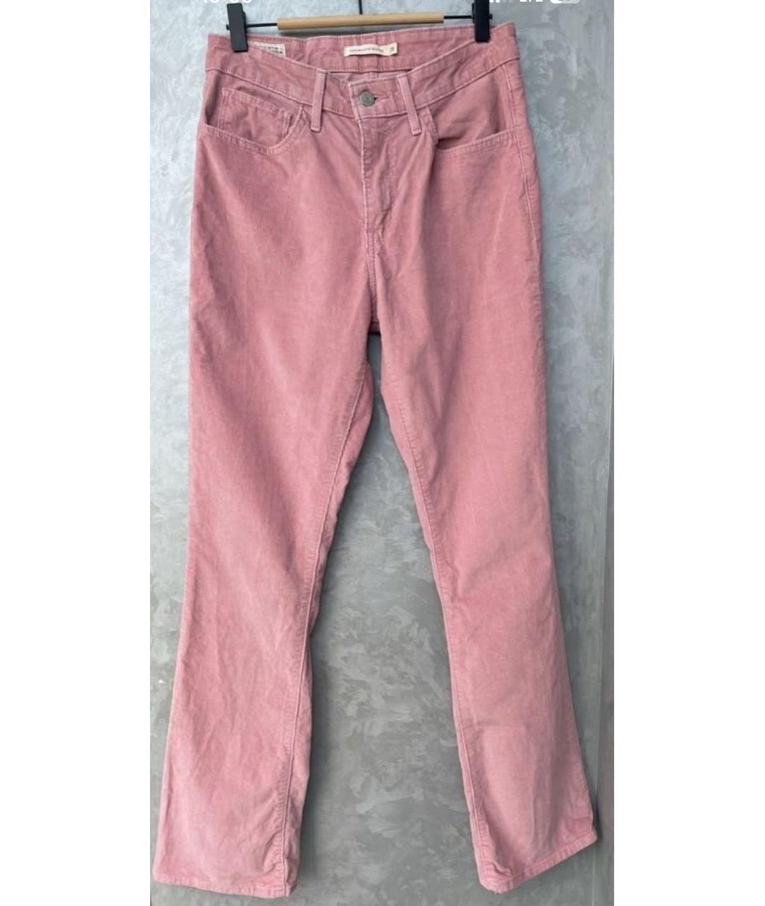 LEVI'S Розовые джинсы клеш, фото 9