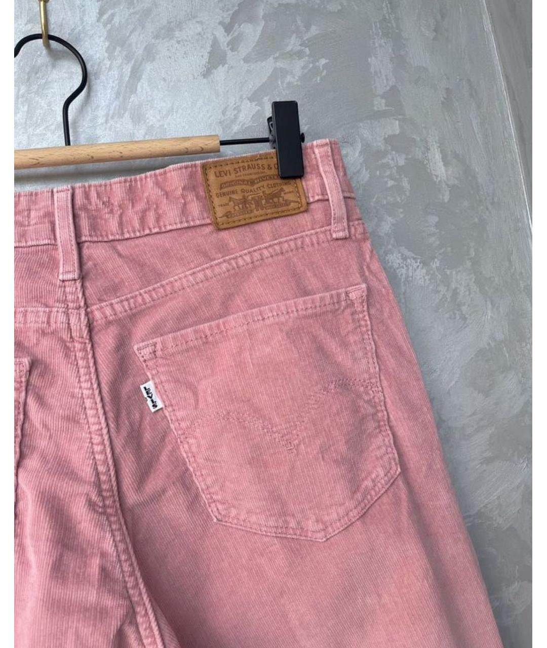 LEVI'S Розовые джинсы клеш, фото 5