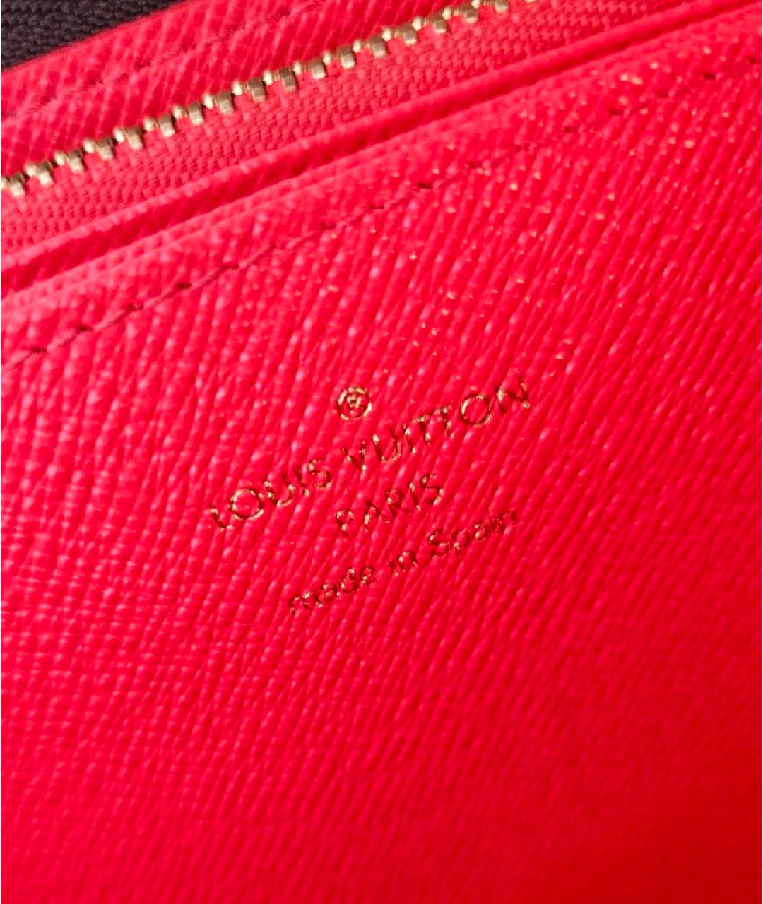 LOUIS VUITTON Коричневый кошелек, фото 8