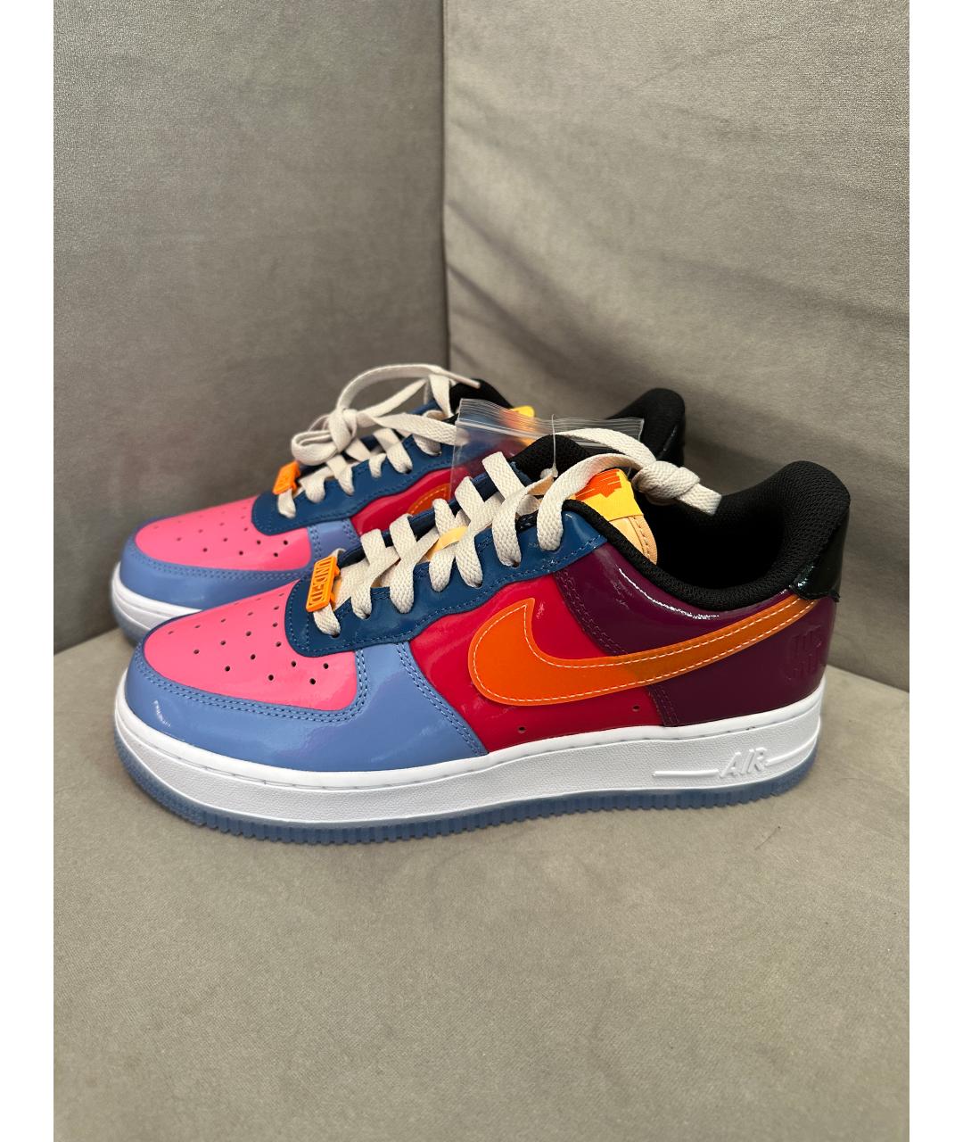 NIKE Мульти кроссовки из лакированной кожи, фото 9