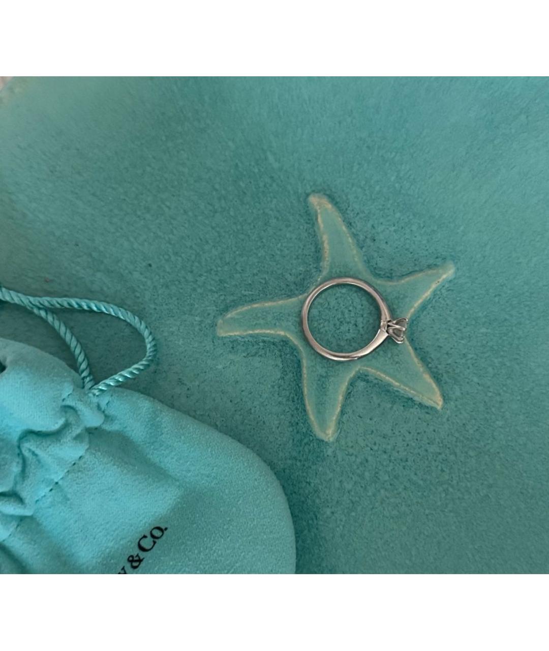 TIFFANY&CO Платиновое кольцо, фото 3