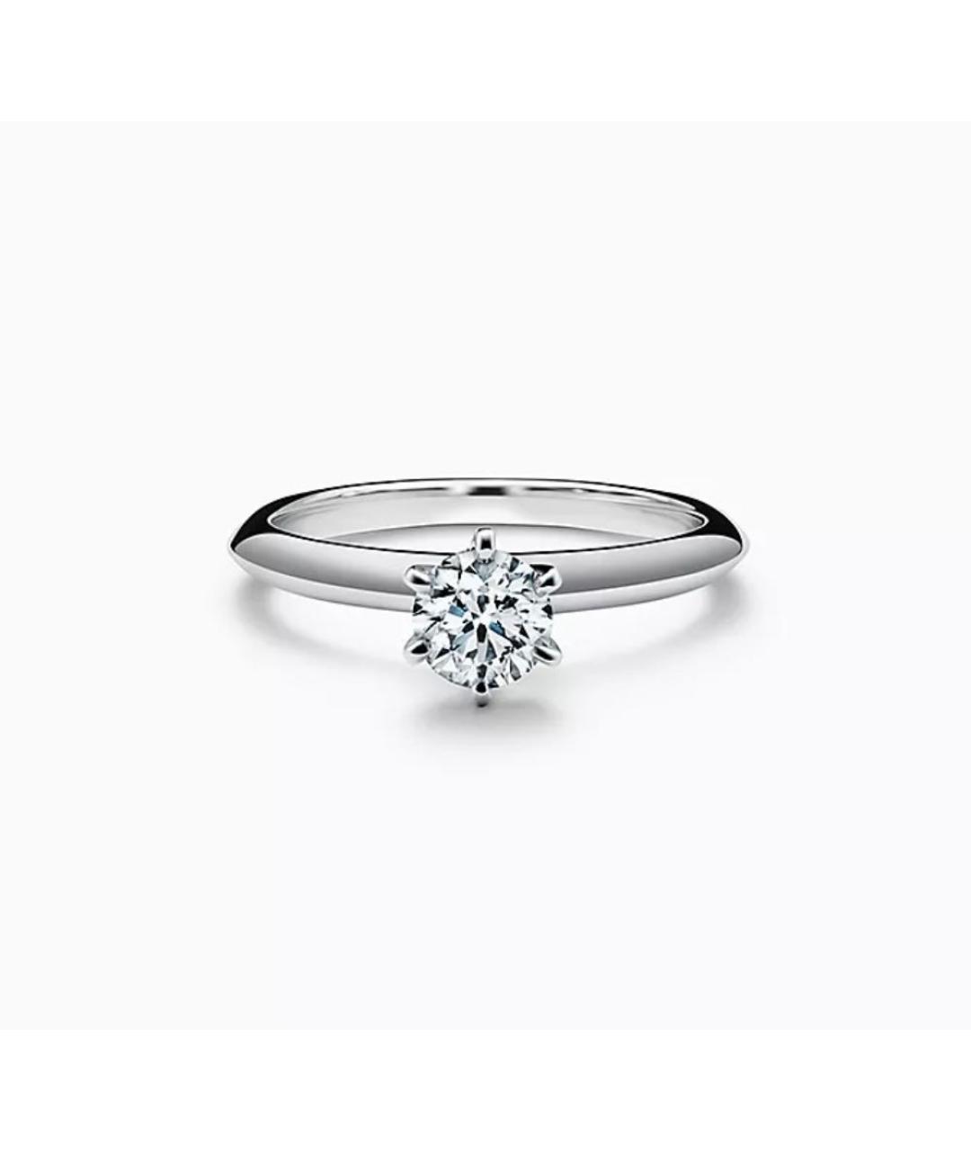 TIFFANY&CO Платиновое кольцо, фото 5
