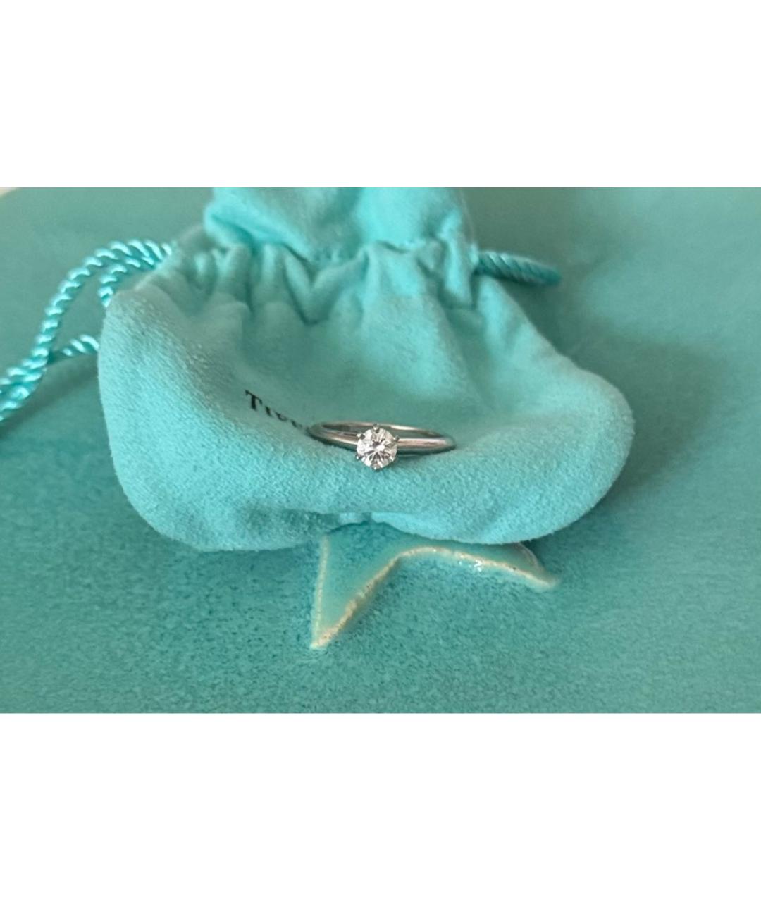 TIFFANY&CO Платиновое кольцо, фото 2