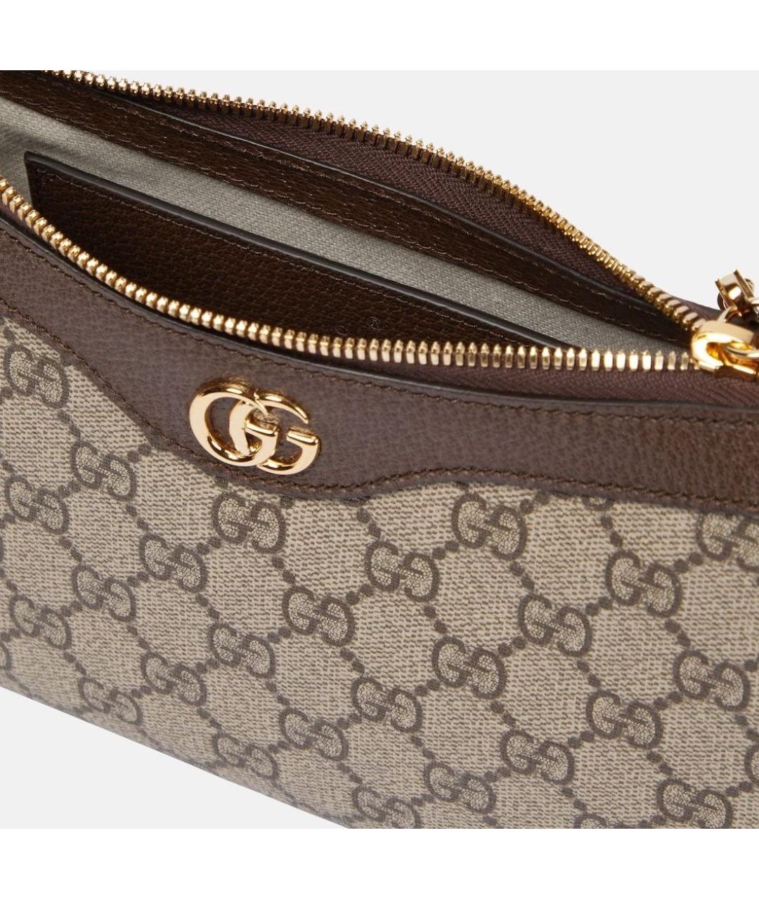 GUCCI Коричневая сумка с короткими ручками, фото 5