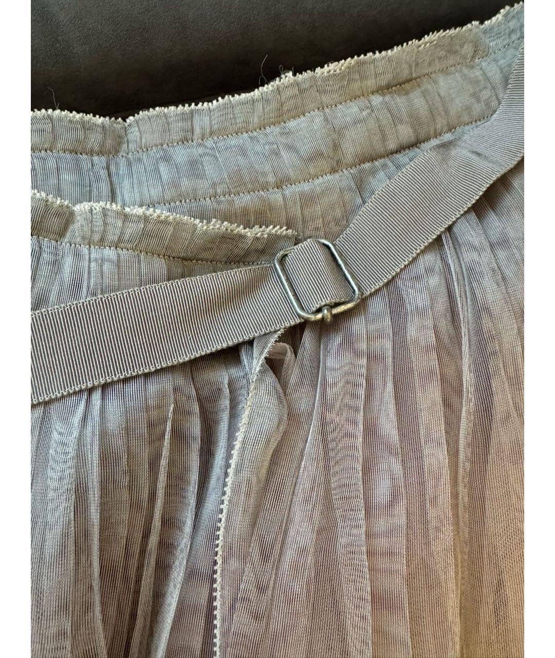 CHRISTIAN DIOR Бежевая юбка макси, фото 2