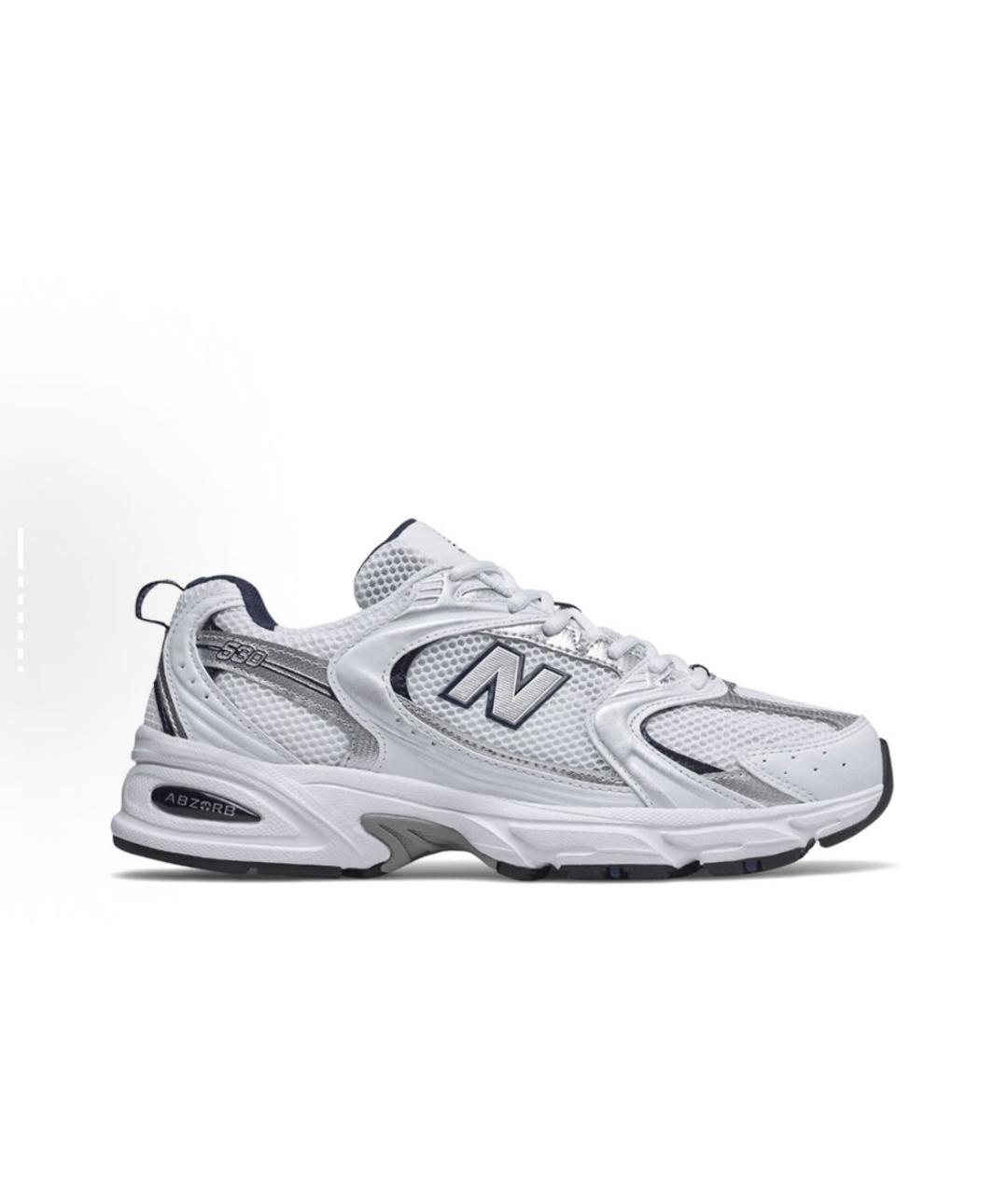 NEW BALANCE Серые низкие кроссовки / кеды, фото 6