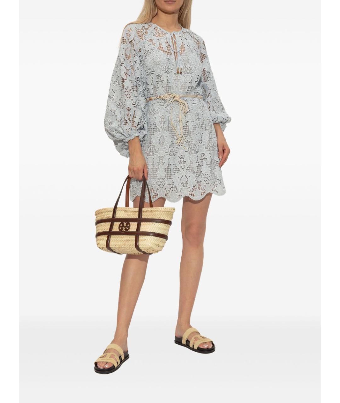 TORY BURCH Бежевые шлепанцы, фото 6