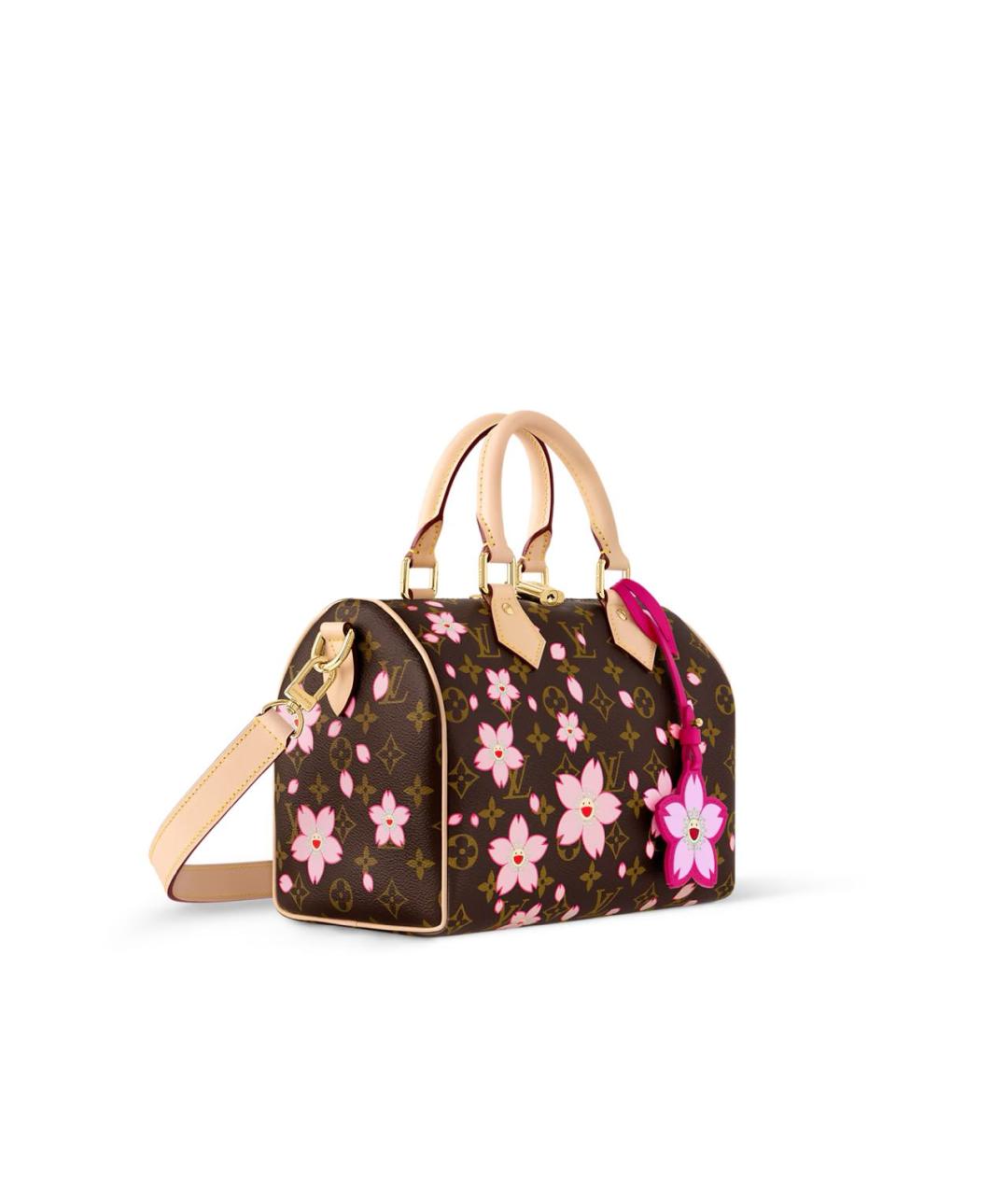 LOUIS VUITTON Коричневая сумка с короткими ручками, фото 2