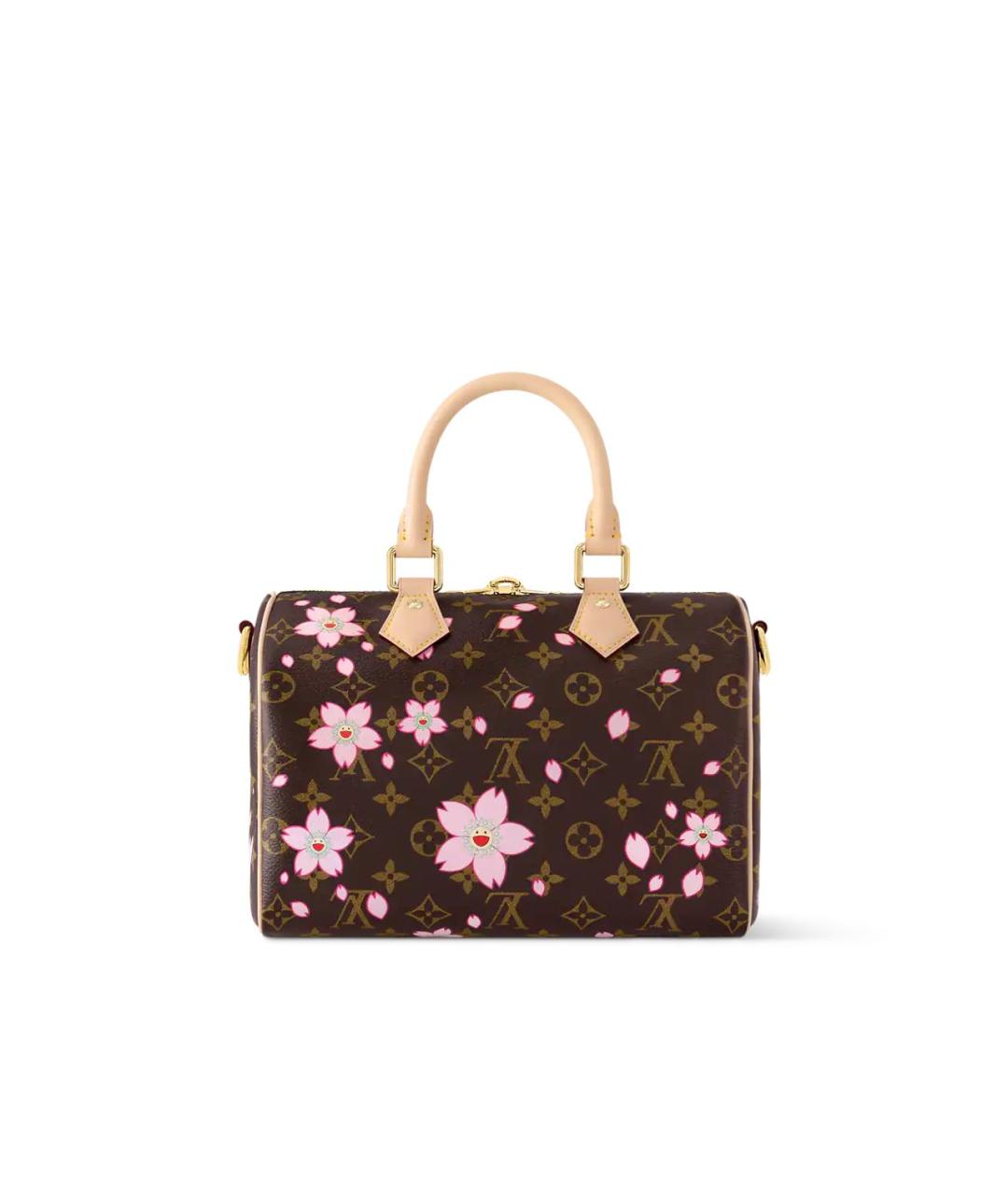 LOUIS VUITTON Коричневая сумка с короткими ручками, фото 4