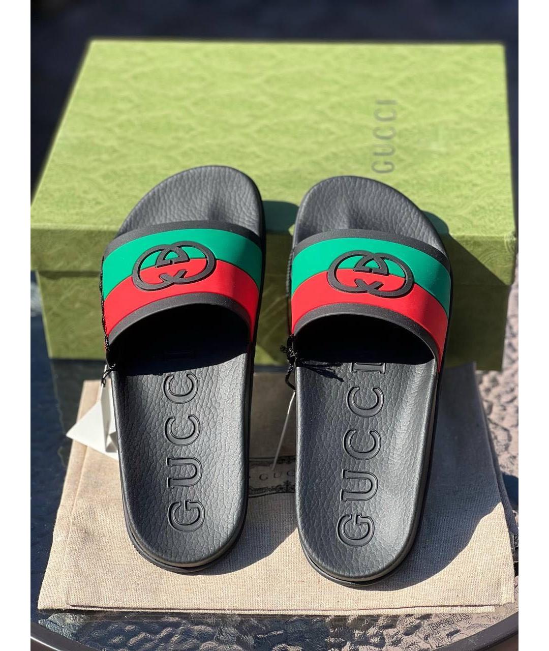 GUCCI Мульти сандалии, фото 4