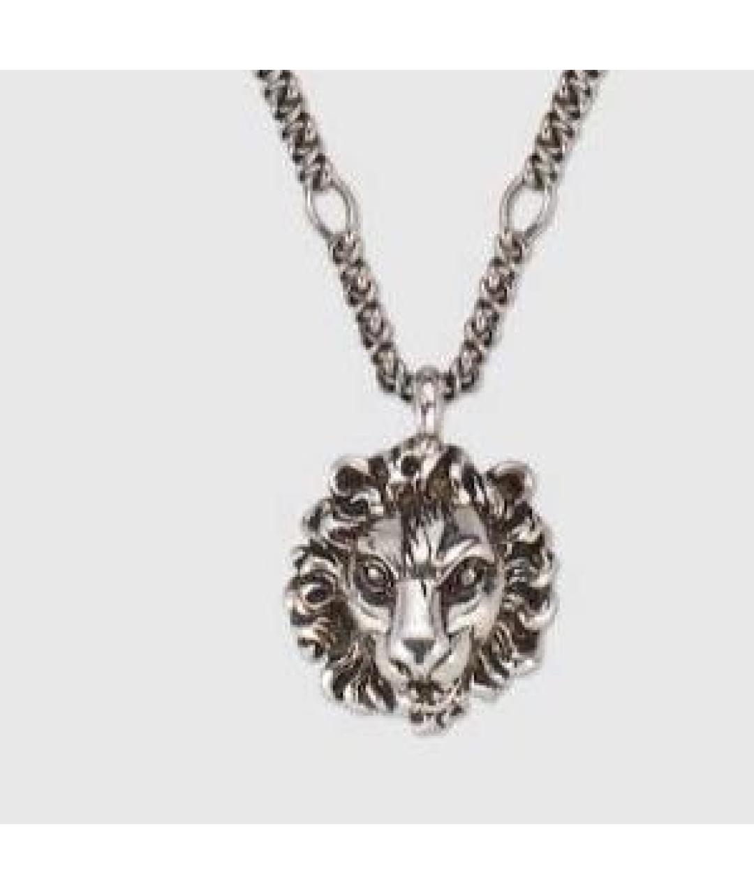 GUCCI Серебряная цепочка/подвеска, фото 2